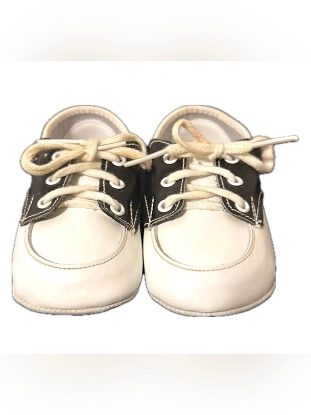 Vintage 1970's Soft Sole Baby Saddle Shoes